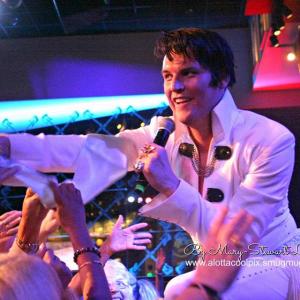 Brandon Cody Wise as Elvis Presley at Seminole Hard Rock Casino - Tampa, FL