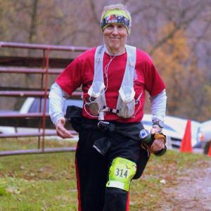 Competing at an ultra distance trail event Savage Minnesota