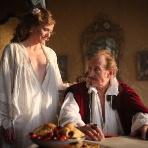 On Michiel De Ruyter with Charles Dance