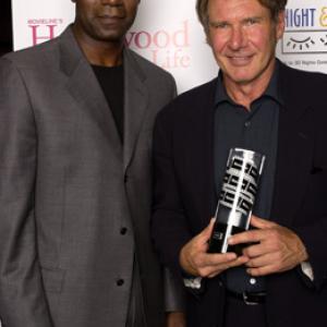 Harrison Ford and Dennis Haysbert