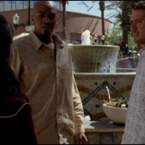 Still of Alexis Denisof and J. August Richards in Angelas (1999)