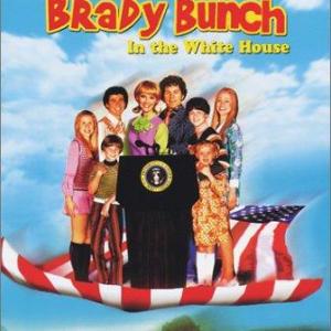 Shelley Long Gary Cole Chad Doreck Ashley Eckstein Blake Foster Max Morrow Autumn Reeser and Sofia Vassilieva in The Brady Bunch in the White House 2002
