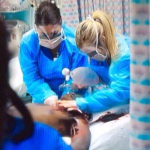 Role Trauma Surgeon 2015 Film Lila and Eve starring Viola Davis and Jennifer Lopez