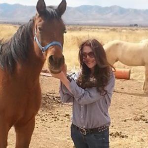 Molli the professional horse trainer