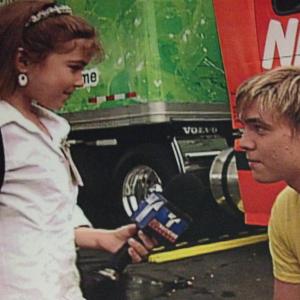Interviewing singer Jesse McCartney at the kickoff of Nickelodeons Slime Across America tour at the Nick Hotel on February 26th 2007