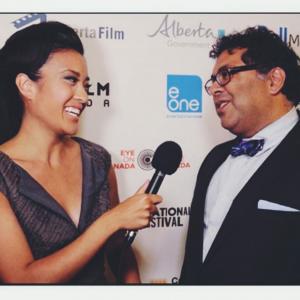 Hosting the Calgary International Film Festival Red Carpet Gala with Mayor Nenshi