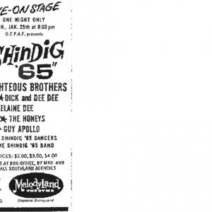 Shindig '65 Tour - Anaheim, Ca.