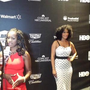 Brittney A Thomas Red Carpet at the ABFF Awards 2015