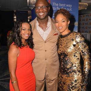 Brittney A Thomas Roger Bobb  Lisa Arrindell Anderson at the ABFF Awards 2015