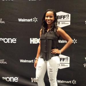 Brittney A. Thomas at American Black Film Festival in NYC (2015)