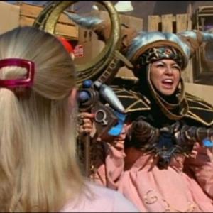 Still of Carla Prez and Catherine Sutherland in Mighty Morphin Power Rangers 1993