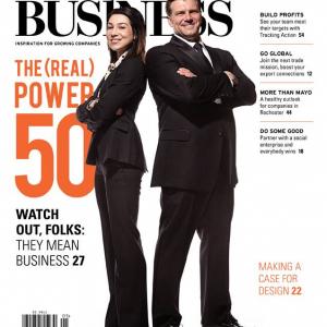 Cover of Minnesota Business Magazine, May 2013.