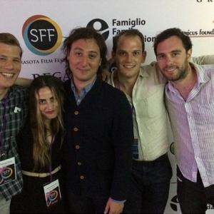 The Don't Worry Baby team at the 2015 Sarasota Film Festival.