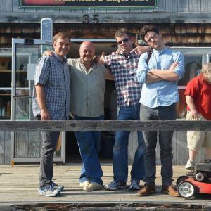 GARTH ON SET WITH PRODUCTION CREW FOR DDIVERS