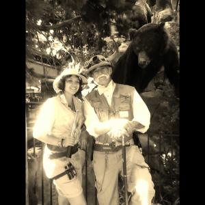 Doc Phineas and Chloe Brassa in  Steampunk Safari