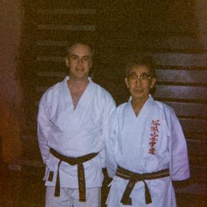 Mark with Master Chojiro Tani (1997)