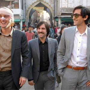Still of Adrien Brody, Jason Schwartzman and Owen Wilson in The Darjeeling Limited (2007)