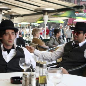 Still of Adrien Brody and Mark Ruffalo in The Brothers Bloom (2008)