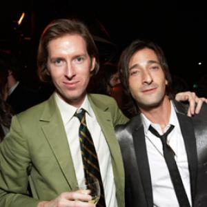 Adrien Brody and Wes Anderson at event of The Darjeeling Limited (2007)