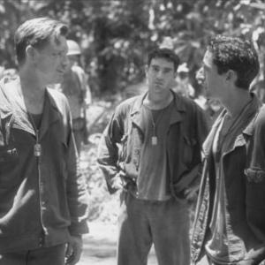 Still of Bill Pullman Ben Chaplin and Adrien Brody in The Thin Red Line 1998