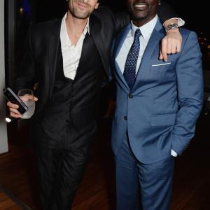 Adrien Brody and Akon