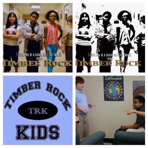 The Timberock Kids from The Substitute Spy movie Series