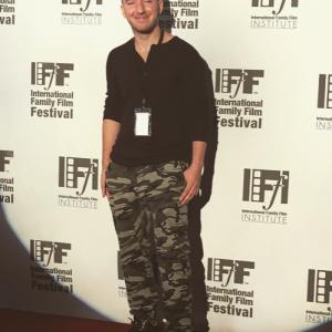 Cody Duvall on the Red Carpet at the International Family Film Festival