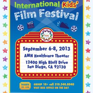 2013 San Diego International Kids film festival poster