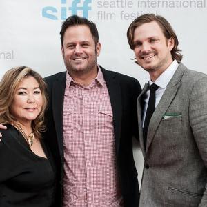 Marq Evans with Marco Collins and Michelle Quisenberry at The Glamour  The Squalor world premiere
