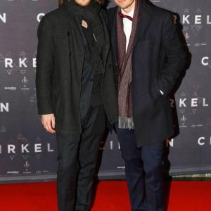 Charlie Petersson  Vincent Grahl at the premiere of The Circle