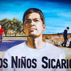 Artwork for the film Los Nios Sicarios directed by Rob Lambert featuring the actors Robert Cordero Jr and Daniel Rovira