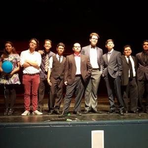 Daniel Rovira at the World Premiere of the feature film Balloon Girl, with Director Shan Shaikh and the entire cast.
