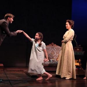 Bill Heck, Emily Robinson, Virginia Kull, Dylan Riley Snyder in The Widow Claire/The Orphans' Home Cycle