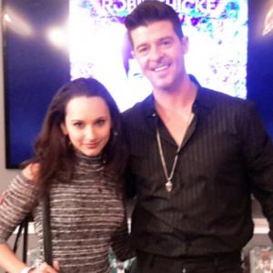 With Robin Thicke