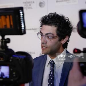 Director Micah Levin talks to press at the World Premiere of Grow  Tribeca Film Festival 2015
