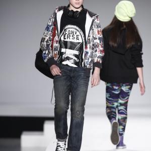 Kids Rock NikeLevis Mercedes Benz Fashion show Lincoln Center NYC 2015