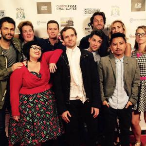 With the Nightpantz team at the LA 48 Hour Film Festival