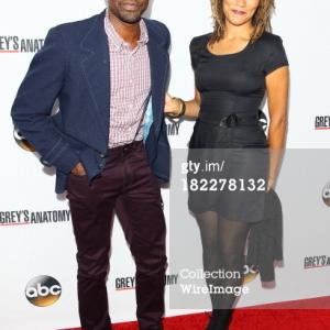 Brandon Scott and Brit Laurn Manor at Greys Anatomy 200th Episode Party