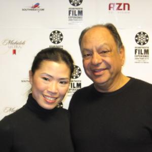 Sundance, Asian Pacific Film Experience - Vanessa Kai and Cheech Marin.