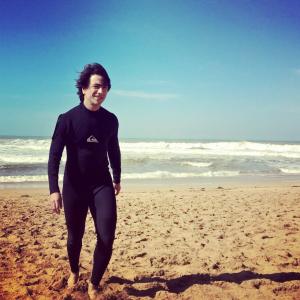 Frogman Hugo #SurfTherapy #Walidia #frogsuit #acting