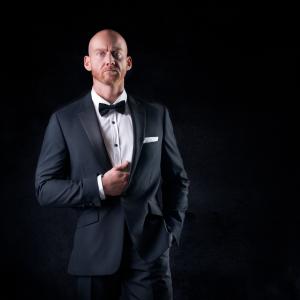 Tux time at the photo shoot. In need of a side kick Mr Bond?