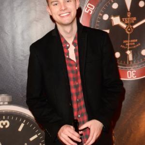 Charlie Mills at event for Tudor Watches
