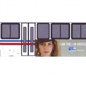 United Way Campaign Advertised on Buses