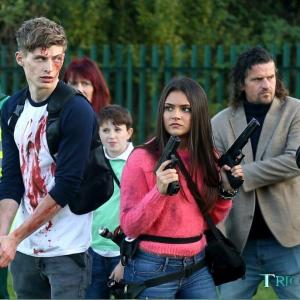 A still of David Royal and cast for the feature film Case Files 2016