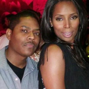Tasha Smith and Gerald Cato Cezr celebrate at Tyler Perry Wrap Party for The Haves and The Have Nots and For Better or Worst