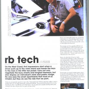 Article on Ralph Biase and His Custom Car Business in Los Angeles CA
