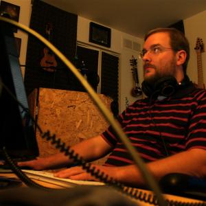 Sound Designing Zombie Apocalypse Redemption in my home studio March 2011