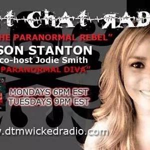 2014 Ghost Chat Radio talk show promotional banner.