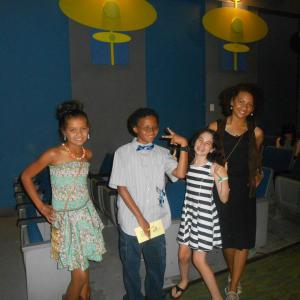 Some of the cast from Amber
