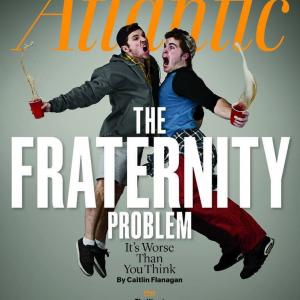 Casey Sullivan on the cover of The Atlantic magazine